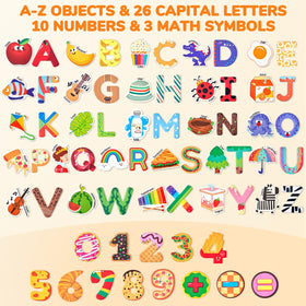 JoyCat magnets with alphabet letters to boost letter recognition