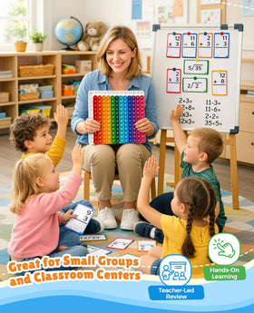 JoyCat Math chart highlights number patterns to support visual learning