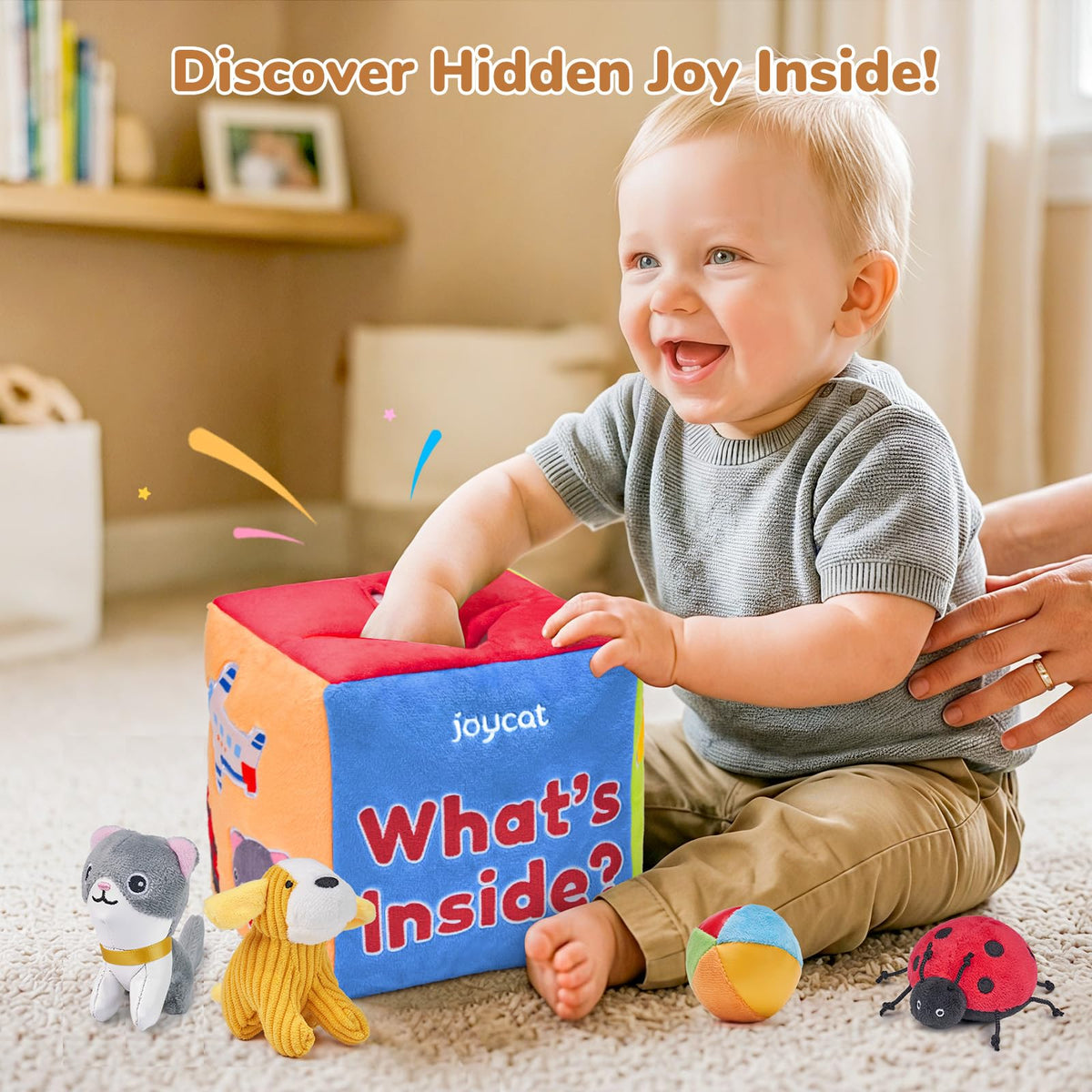 JoyCat mirror toy invites self-discovery and visual tracking