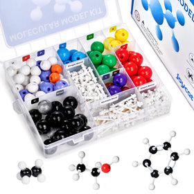 JoyCat molecular model kit with 238 pieces for hands-on chemistry learning