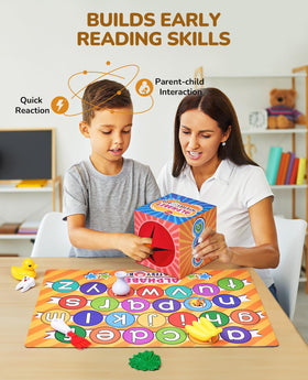 JoyCat sensory learning toy supports fine motor skills and word building