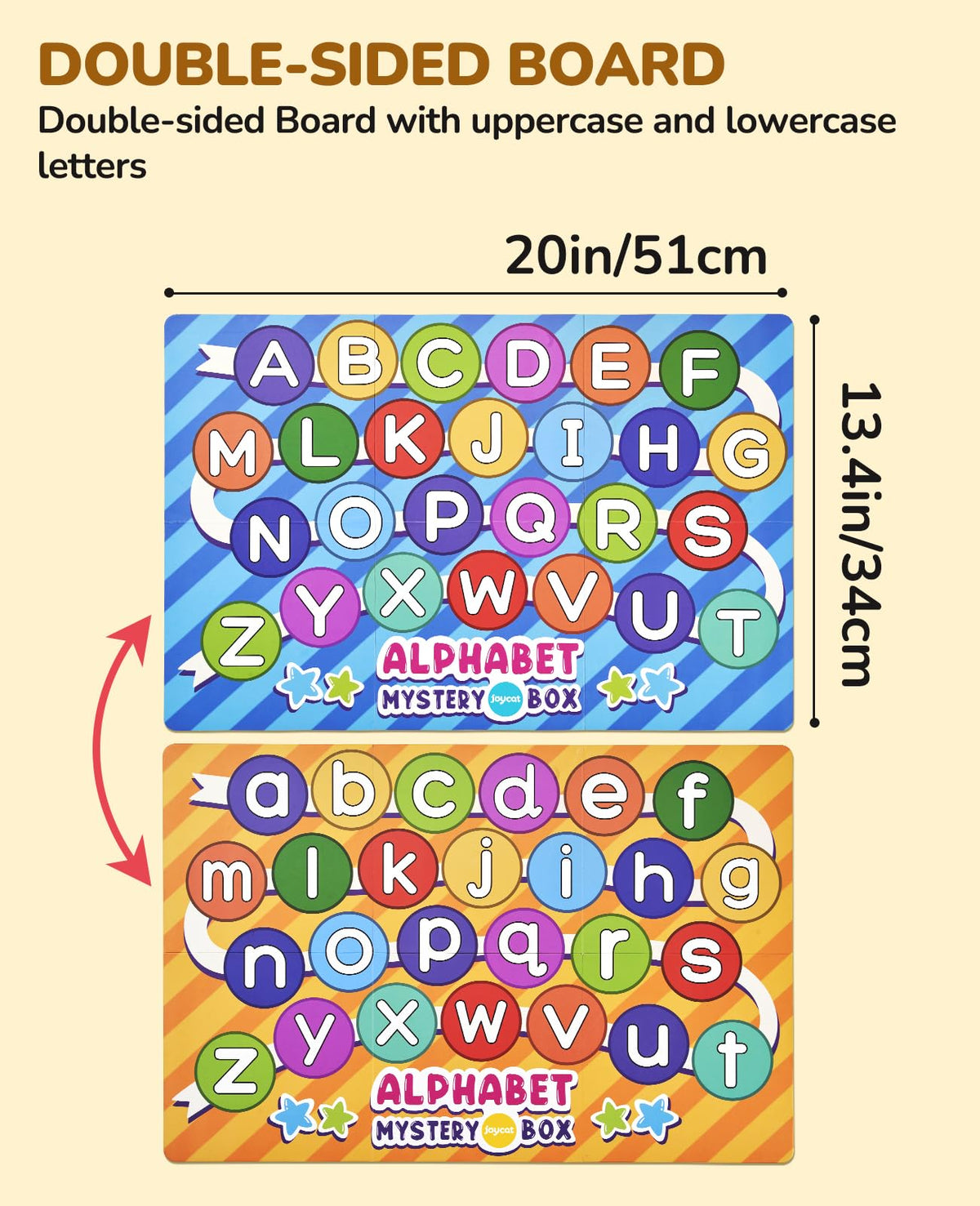 JoyCat 26-letter miniatures help sorting and matching activities