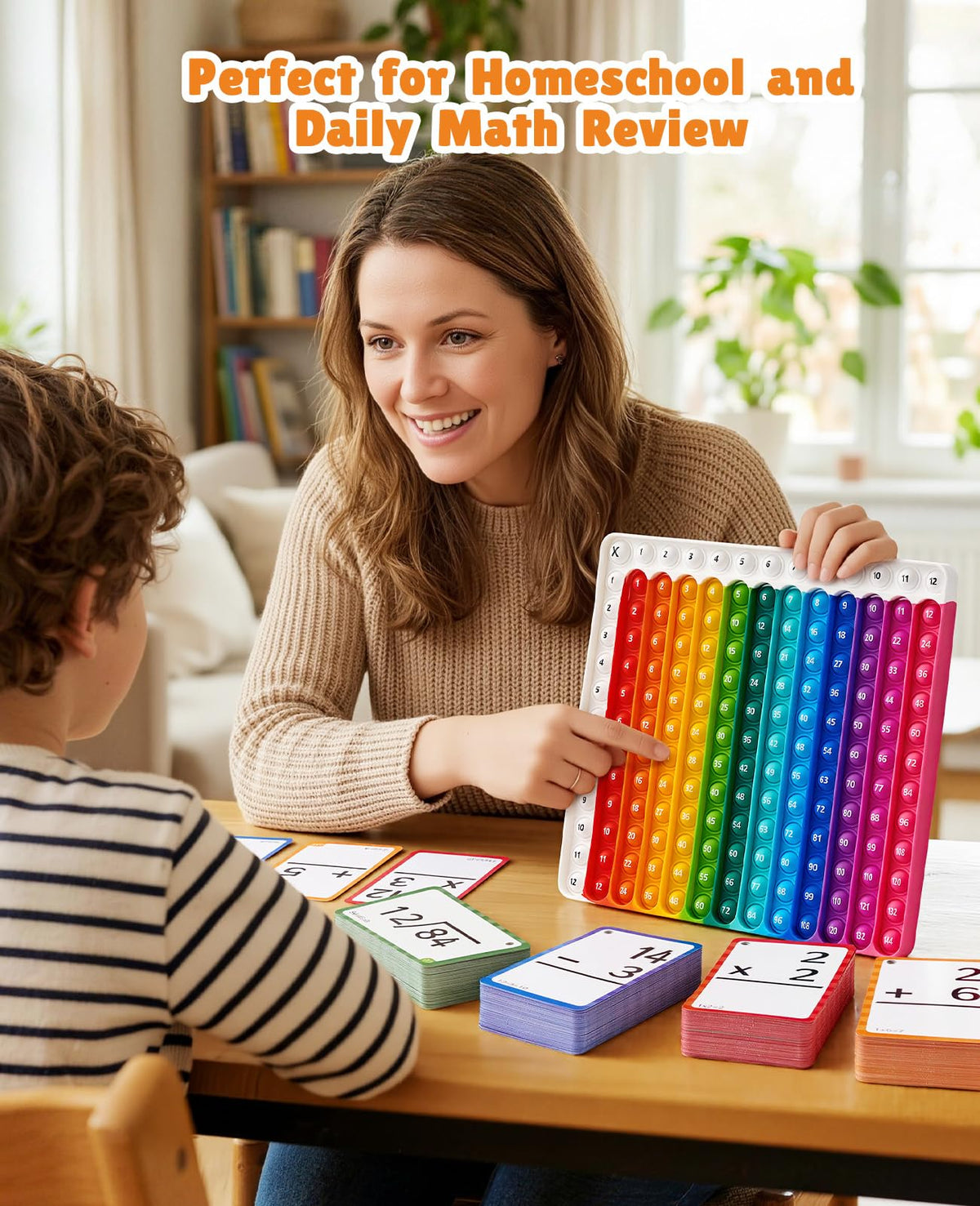 JoyCat organizing rings keep cards sorted for classroom or homeschool use