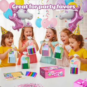 JoyCat picnic theme sticker scene inspires playful, color-rich art.