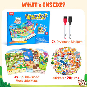 JoyCat farm-theme stickers for pretend play and learning.