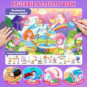 JoyCat Seek & Find theme pages showing 15 adventures