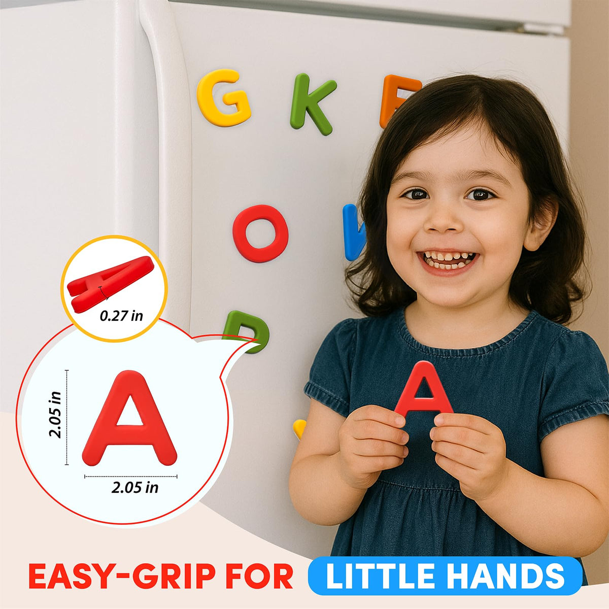 JoyCat storage box keeps all letters organized for easy tidy-up after play