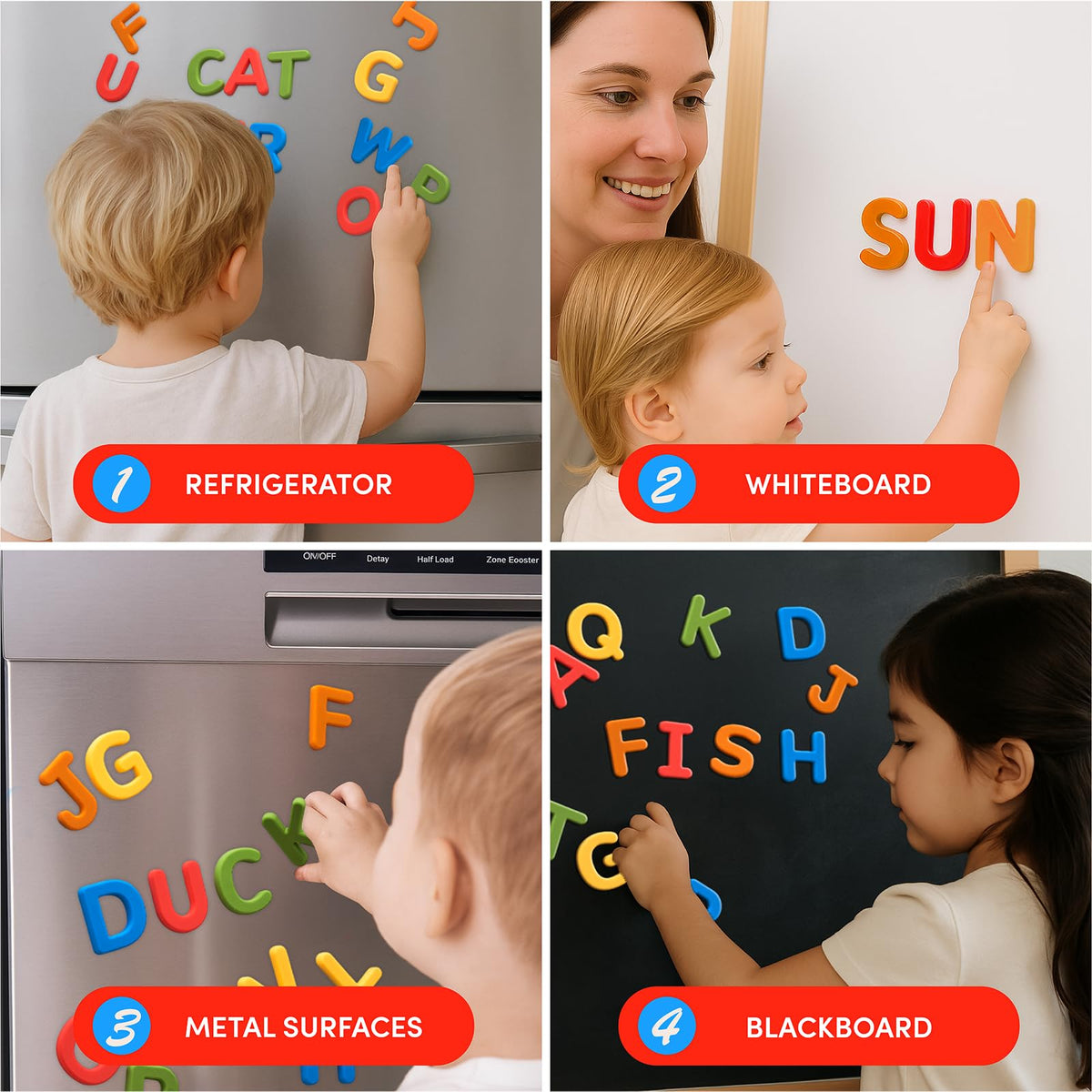 JoyCat magnets secure on whiteboards during interactive learning sessions
