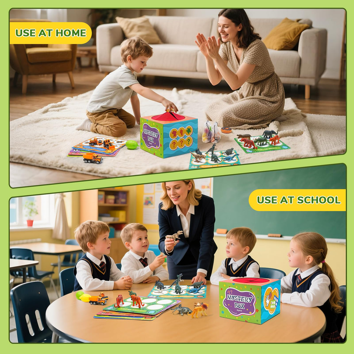 JoyCat sorting toys easy-clean design for quick tidy-up