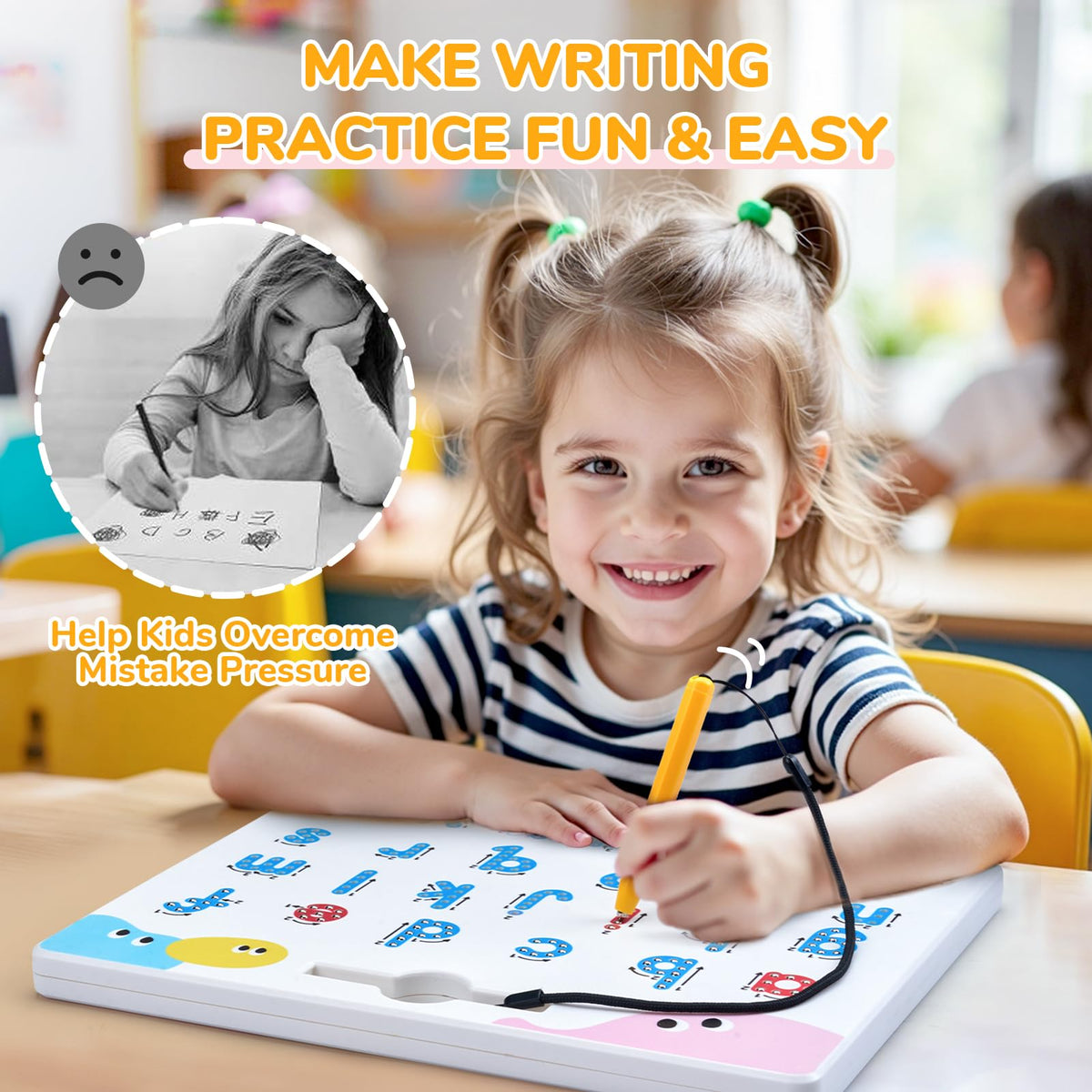 JoyCat tracing pen and bead feedback for learning