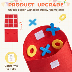 JoyCat storage pouch keeps pieces organized after play sessions.