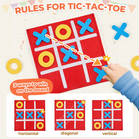 JoyCat back panel doubles as a gameboard for versatile use.
