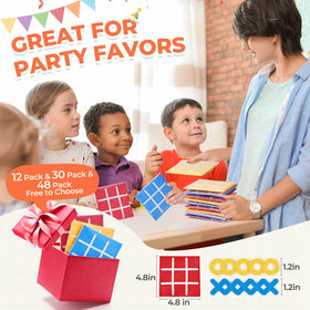 JoyCat colorful pieces in red, yellow, blue enhance matching play.