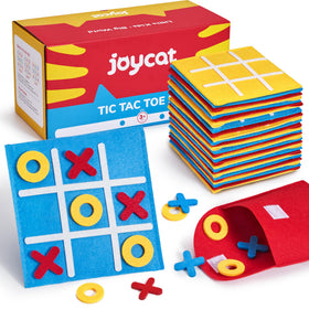 JoyCat soft felt construction offers durable, reusable entertainment.