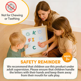 JoyCat toddler handheld letters encourage fine motor skills and hands-on learning.