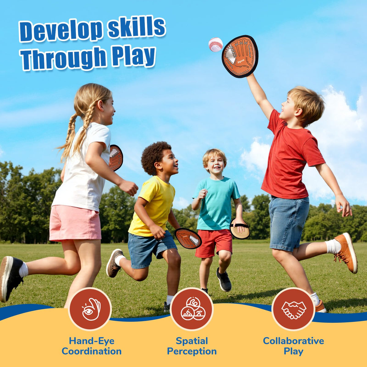 JoyCat toddler sport training kit supports early motor skills.