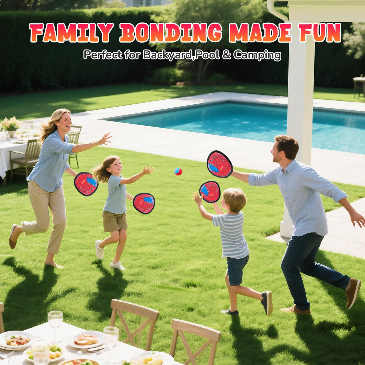 JoyCat beach and pool fun — perfect for motor-skill friendly play and bonding