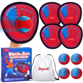 JoyCat toss-and-catch paddles for outdoor play with sturdy grip