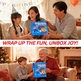 JoyCat toss and catch package shown with all included pieces