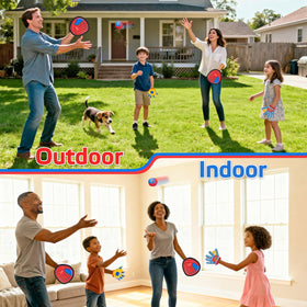 JoyCat waterproof paddles used during outdoor play and splashes