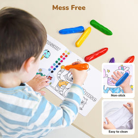 JoyCat unbreakable crayons withstand rough play in busy classrooms