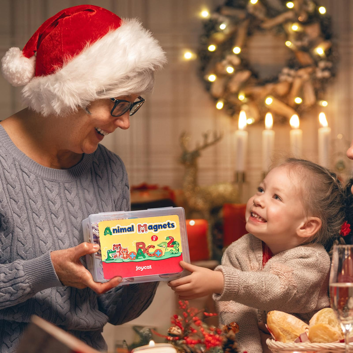 JoyCat gift-ready set brightens classrooms or kitchens as an educational present.