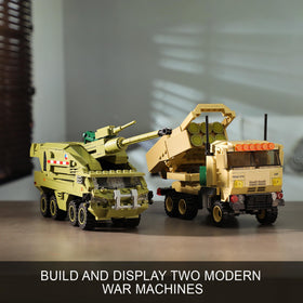 Joycoli Dana M2 turret elevates, depresses, and rotates 360 degrees for versatile role-play.