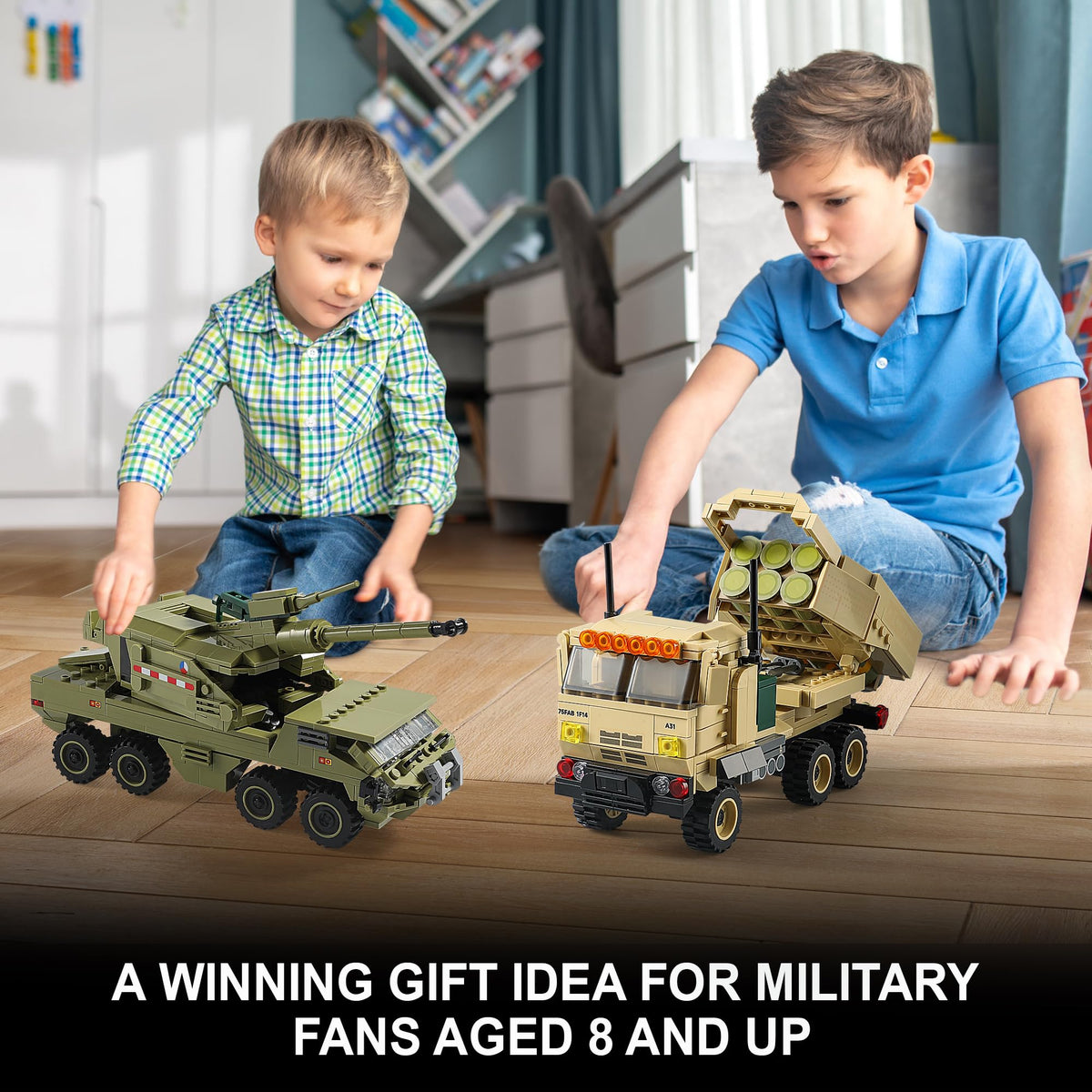 Joycoli double-pack box overview highlighting two models for cooperative play.