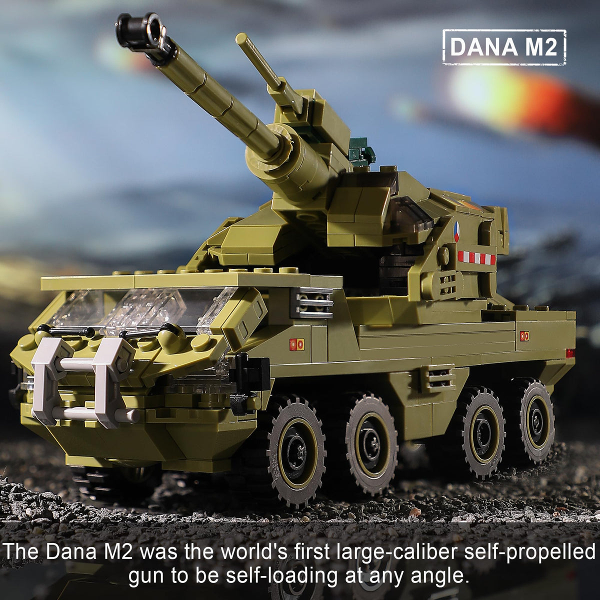 Joycoli HIMARS tilt and swivel launch pad for dynamic and creative battles.