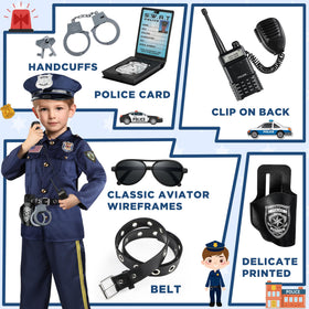 Joycover police costume belt provides realistic props for interactive adventures