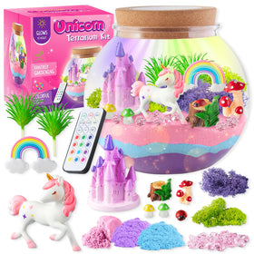 JOYEEMAX Unicorn Terrarium Kit packaging for a magical gift idea.