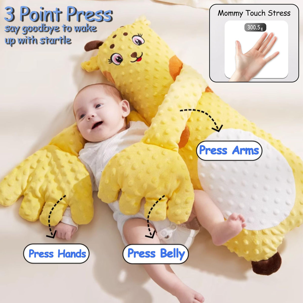Joyfubabe soft-infant fabric close-up showing cozy materials for cuddling