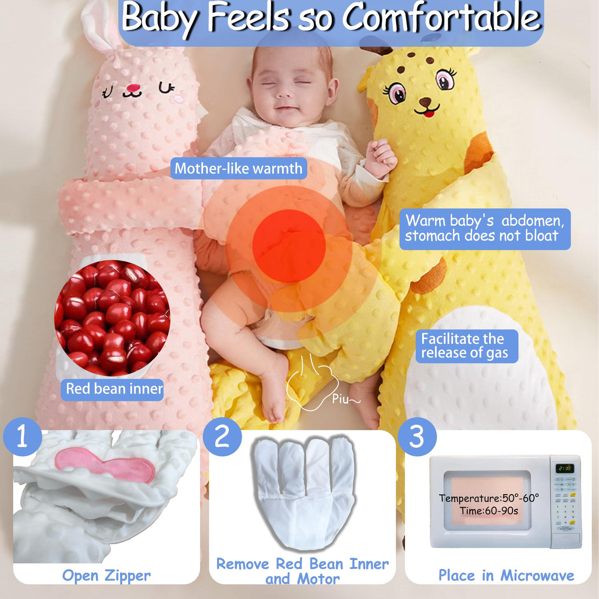 Joyfubabe travel-friendly plush for easy care on trips