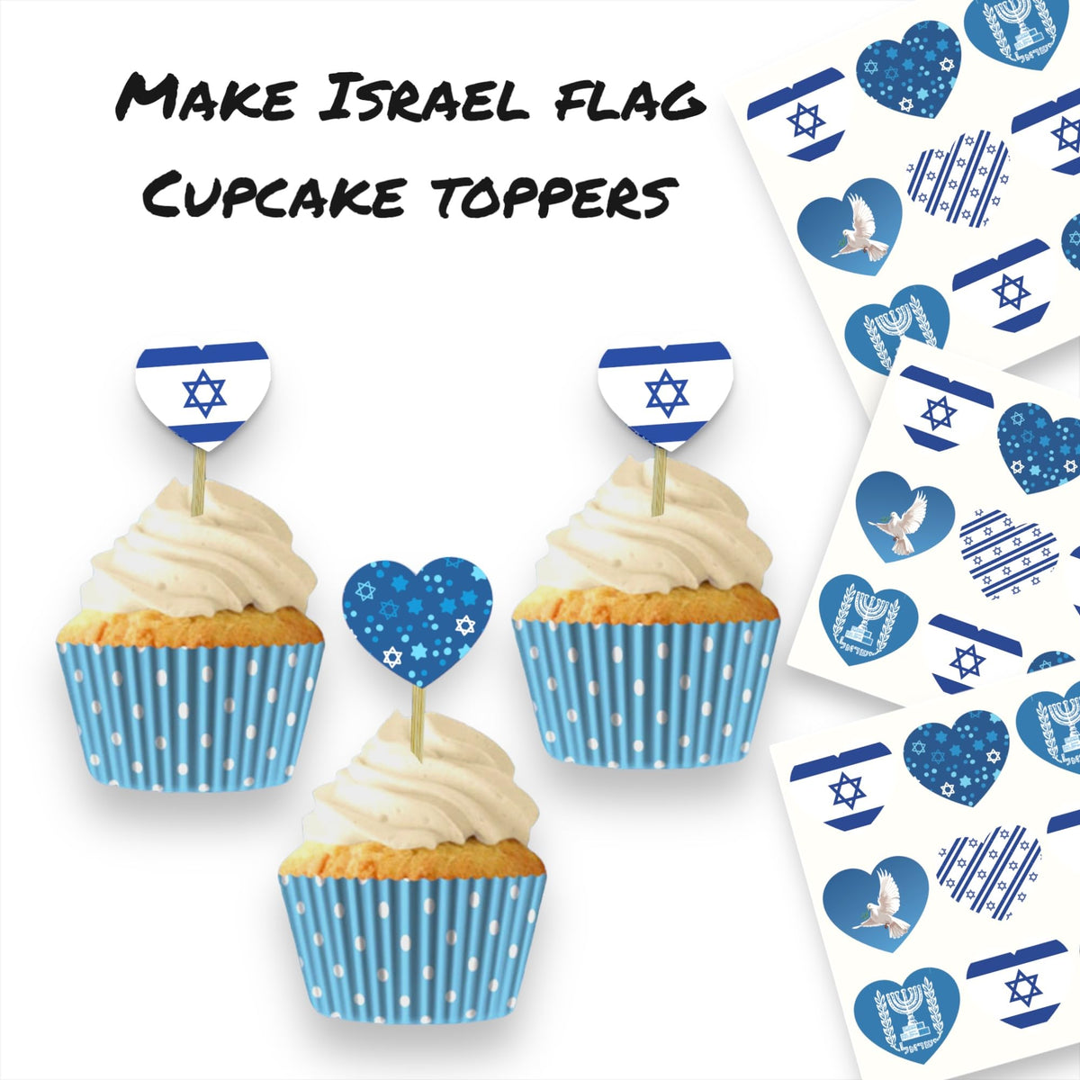 Joyful Artistry Israel stickers sheet size: about 6 by 4.7 inches.
