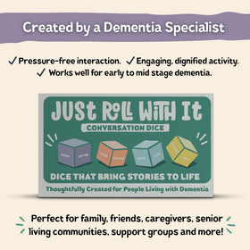 Care setting use: dice used in memory care or home care