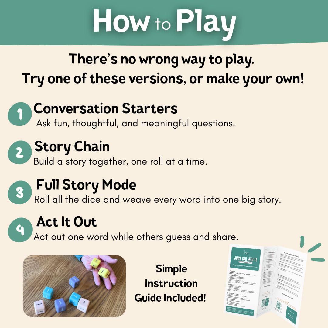 Family activity: dice support engagement during visits