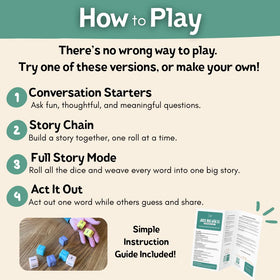 Family activity: dice support engagement during visits