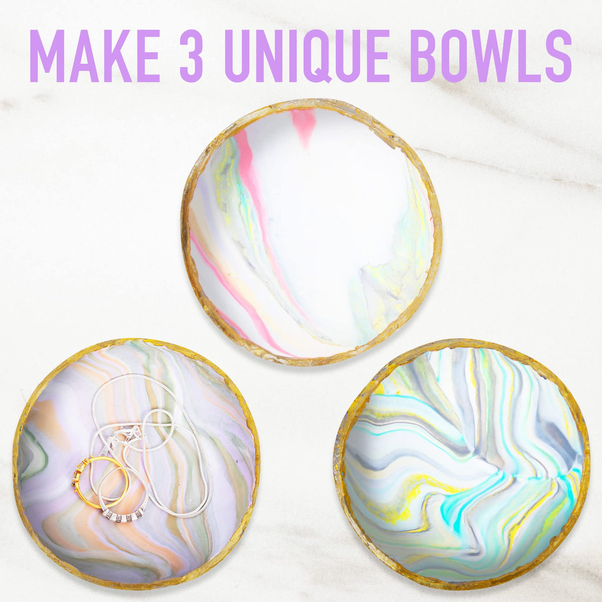 JOiFULi nine vibrant polymer clay colors enable bright, mix-and-match designs