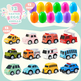 JOYIN 12-piece colorful eggs ready for festive decorations and classroom rewards