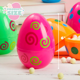 JOYIN 12pc violet Easter egg offers colorful display and fill-in treats for celebrations.