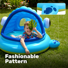 JOYIN 14-gallon capacity supports toddler-friendly splash sessions