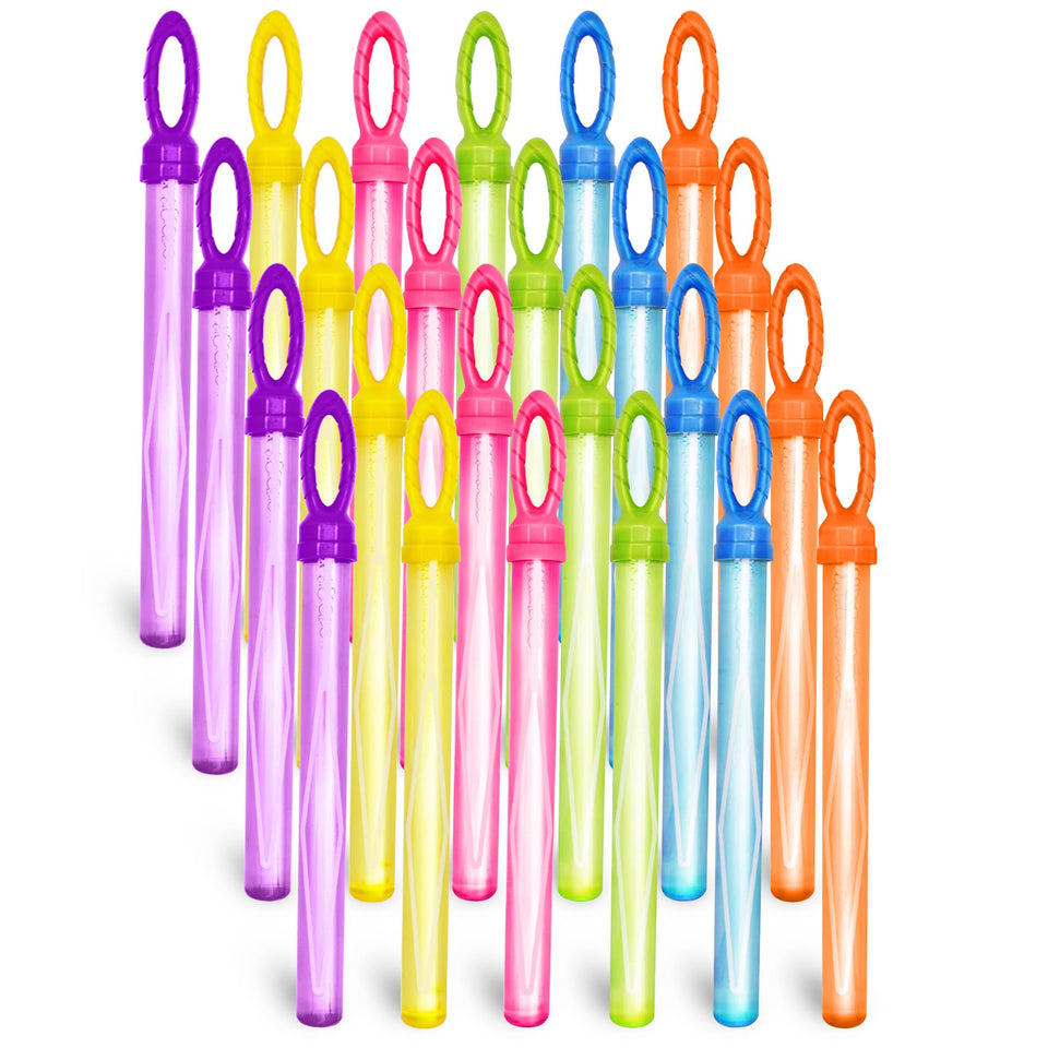 JOYIN 14-inch yellow bubble wand for outdoor play and vibrant bubbles at parties