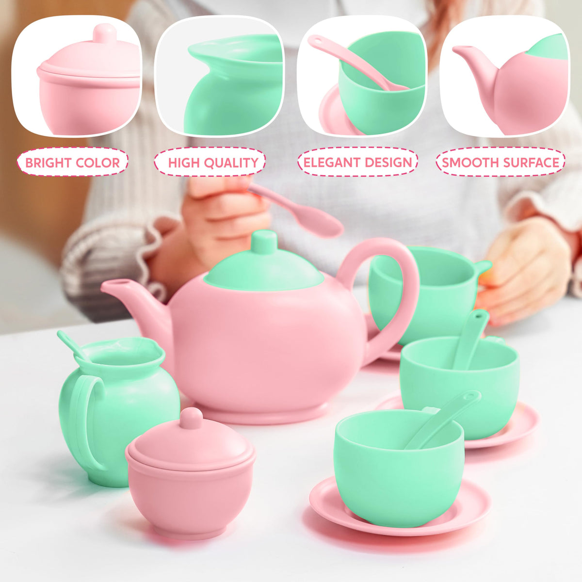 JOYIN creamer adds pretend elegance while staying kid-friendly.
