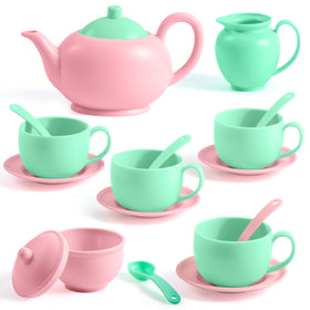 JOYIN teapot for imaginative play with durable, safe plastic.