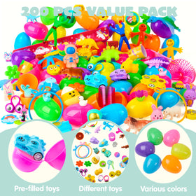 JOYIN 200-piece Easter egg set provides value for large celebrations.