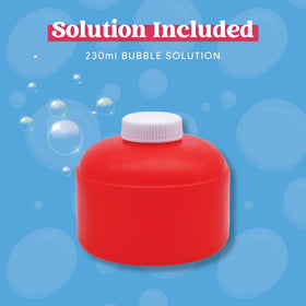 JOYIN 230ml bubble solution included for extended bubbly fun.