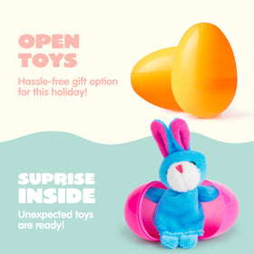 JOYIN 24 farm animal puppets inside each egg for imaginative play