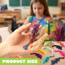 JOYIN dragons with fully articulated joints offer satisfying fidget play