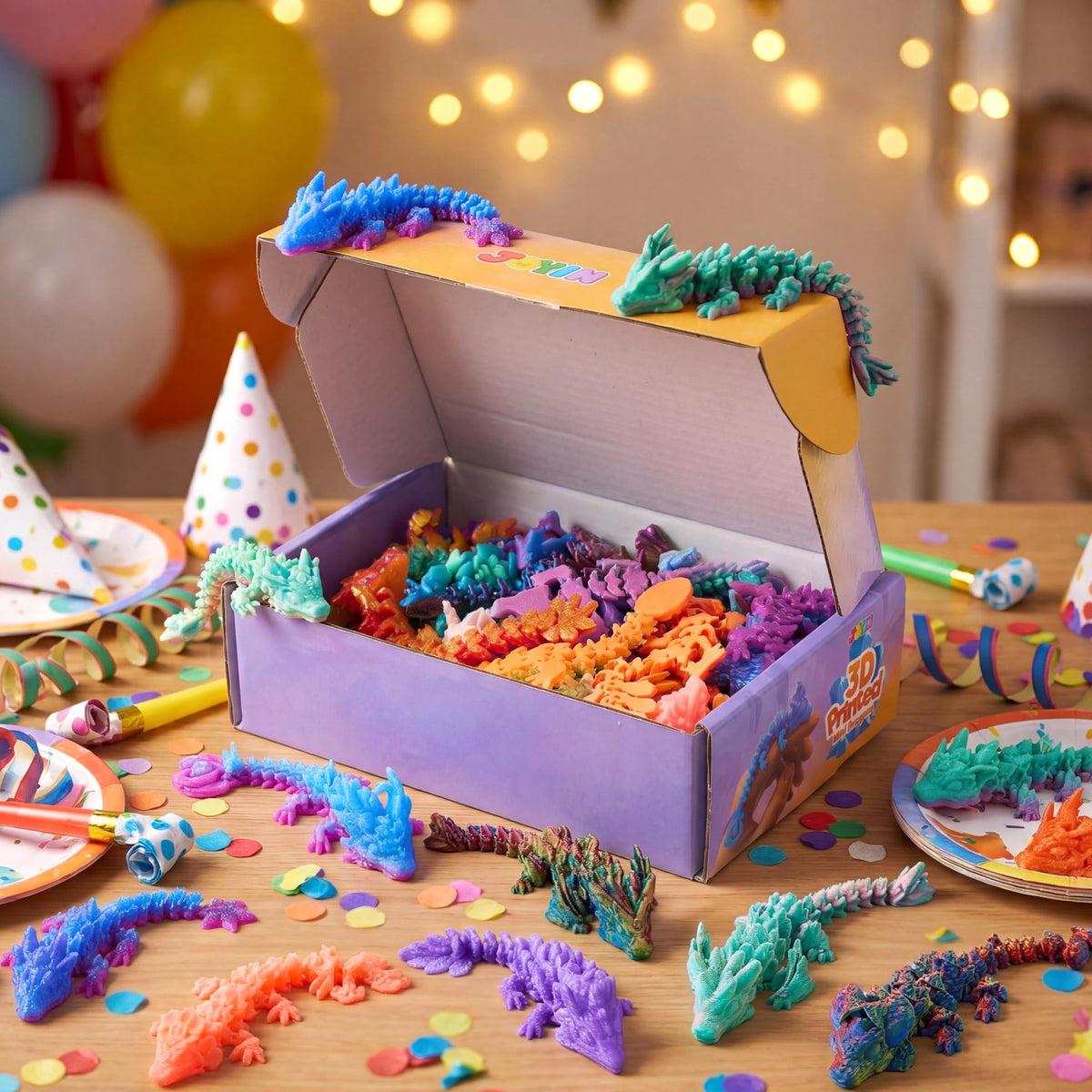 JOYIN 24-piece set highlights 3D printing craftsmanship and playful fantasy appeal