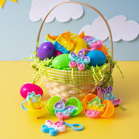 JOYIN rabbit bubble keychain suitable for Easter hunts and gifts